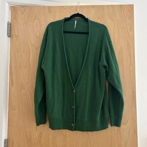 Free People School Boy Cashmere Cardi